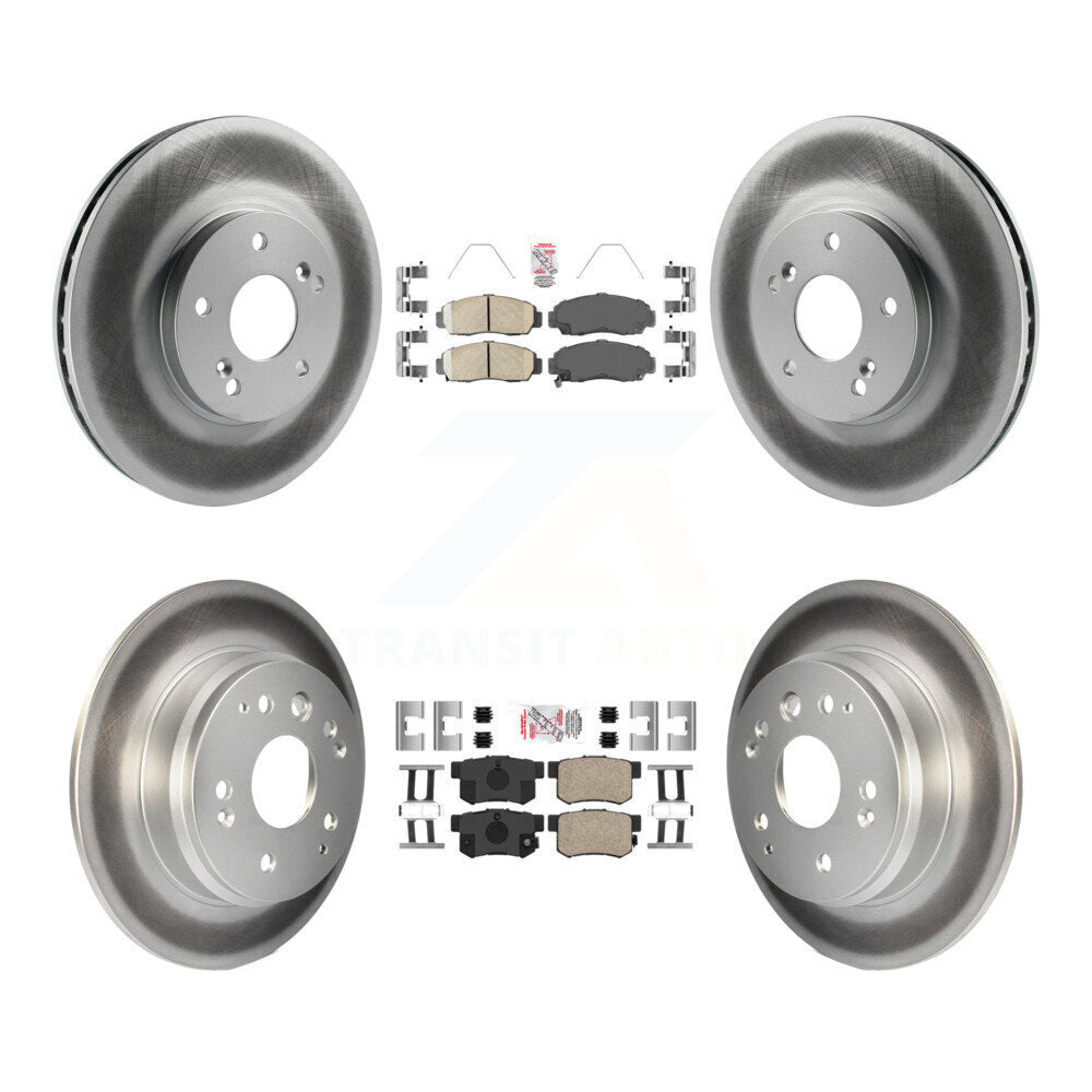 Transit Auto KGA-105277 Disc Brake Kit for 1999-2008 Acura TL - Front and Rear