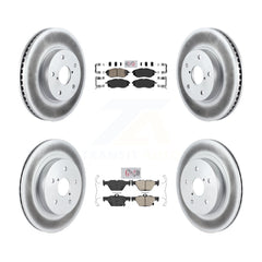 Transit Auto KGA-105278 Disc Brake Kit for 2015 Subaru Legacy - Front and Rear