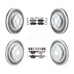 Transit Auto KGA-105280 Disc Brake Kit for 2015 Subaru Legacy - Front and Rear