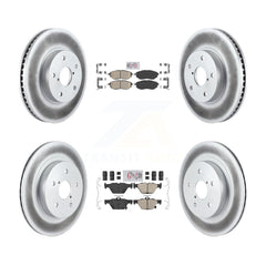 Transit Auto KGA-105281 Disc Brake Kit for 2015 Subaru Legacy - Front and Rear