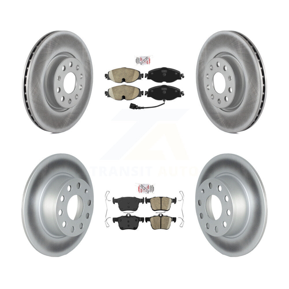 Transit Auto KGA-105282 Disc Brake Kit for 2022-2023 Volkswagen Taos - Front and Rear