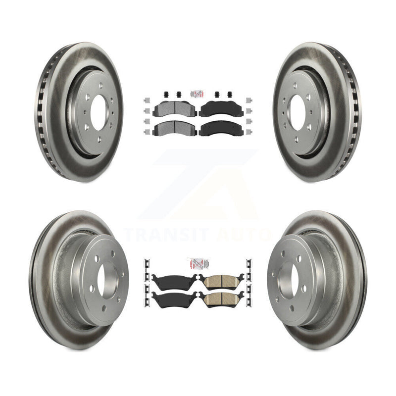 Transit Auto KGA-105283 Disc Brake Kit for 2012-2017 Ford F-150 - Front and Rear