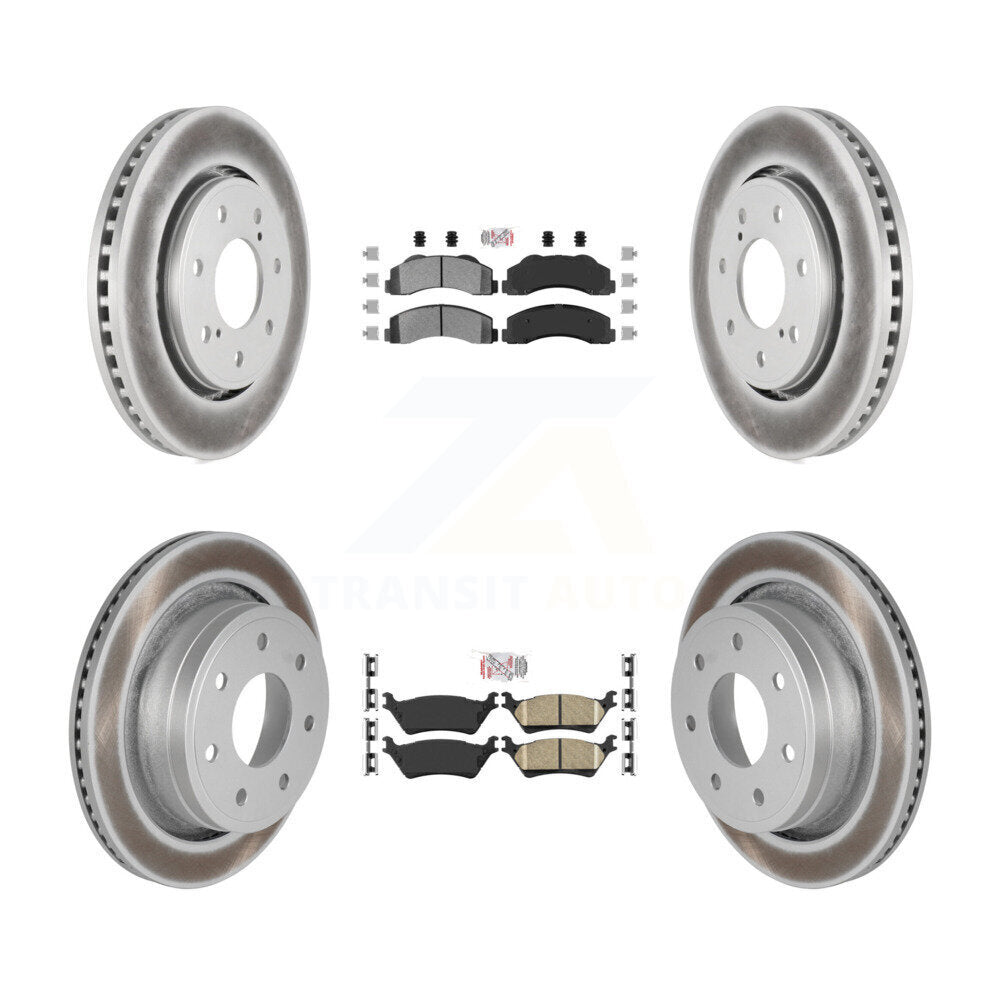 Transit Auto KGA-105285 Disc Brake Kit for 2012-2014 Ford F-150 - Front and Rear