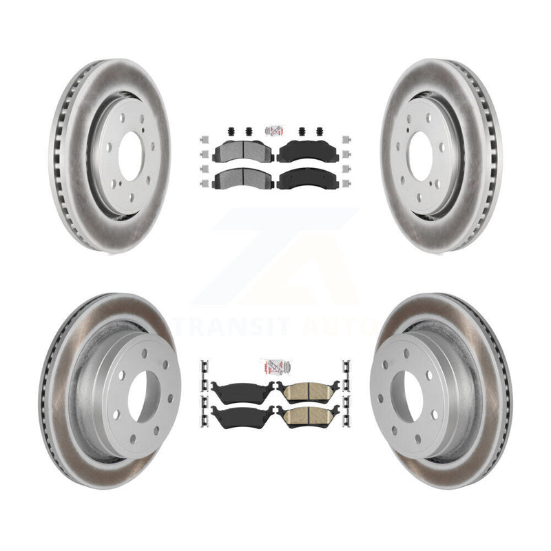 Transit Auto KGA-105285 Disc Brake Kit for 2012-2014 Ford F-150 - Front and Rear