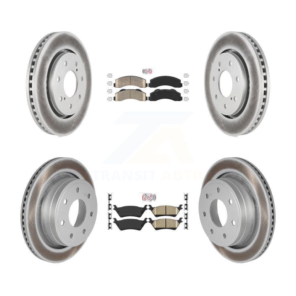 Transit Auto KGA-105286 Disc Brake Kit for 2012-2014 Ford F-150 - Front and Rear