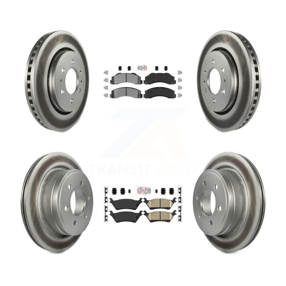 Transit Auto KGA-105287 Disc Brake Kit for 2012-2017 Ford F-150 - Front and Rear