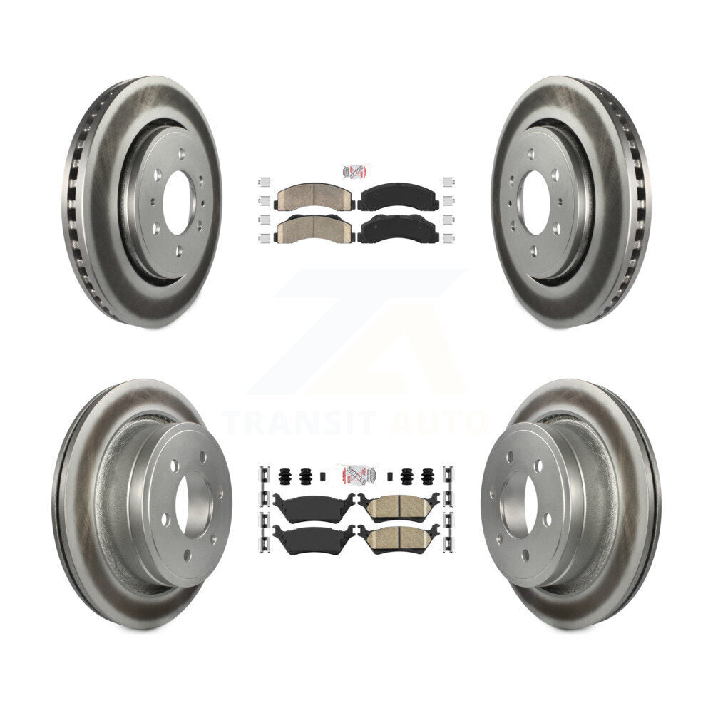 Transit Auto KGA-105288 Disc Brake Kit for 2012-2017 Ford F-150 - Front and Rear