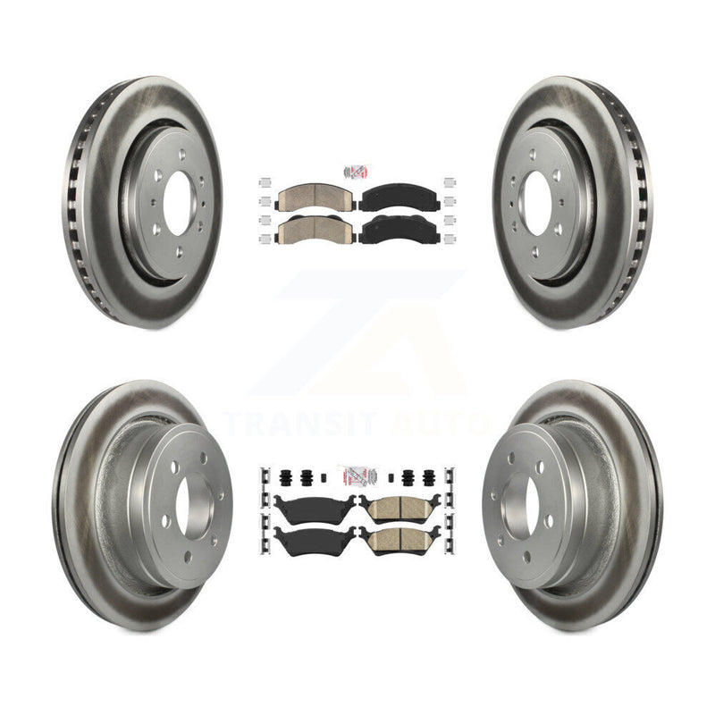 Transit Auto KGA-105288 Disc Brake Kit for 2012-2017 Ford F-150 - Front and Rear