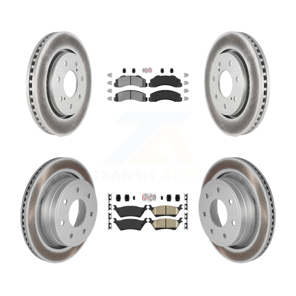 Transit Auto KGA-105289 Disc Brake Kit for 2012-2014 Ford F-150 - Front and Rear