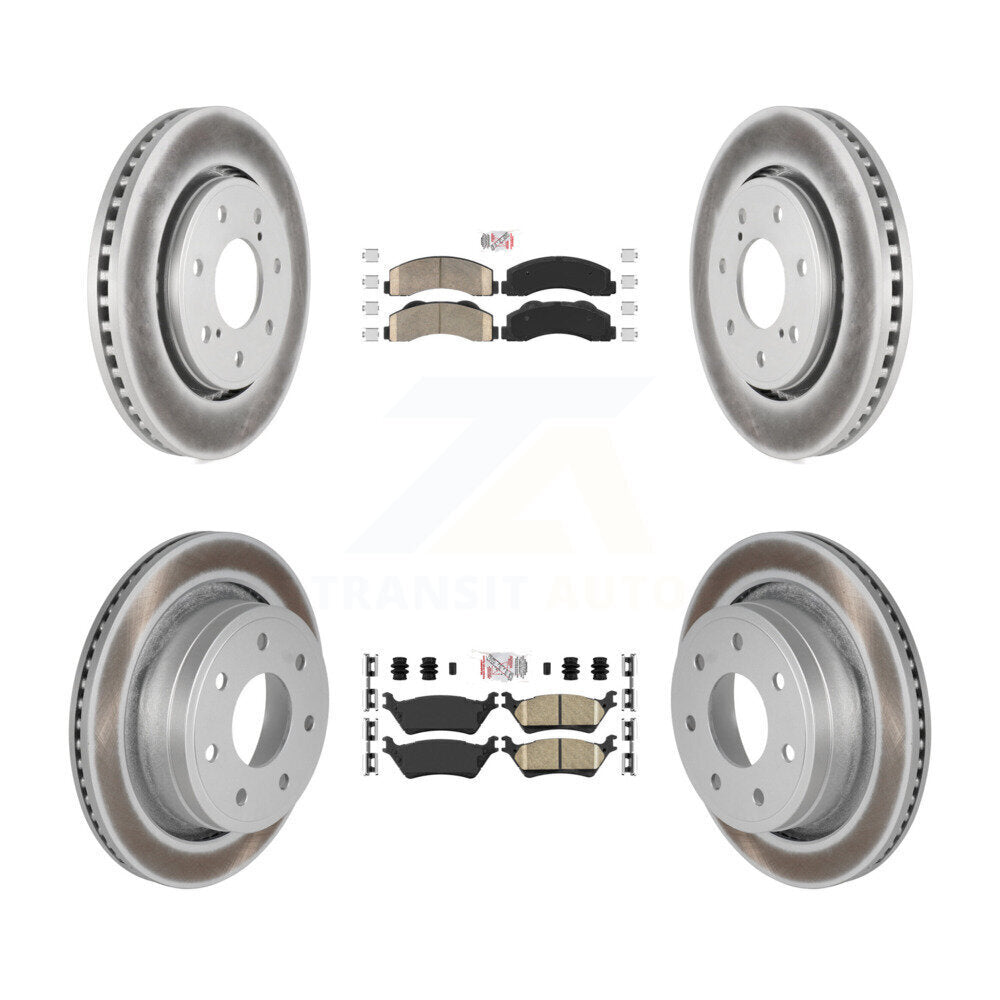 Transit Auto KGA-105290 Disc Brake Kit for 2012-2014 Ford F-150 - Front and Rear