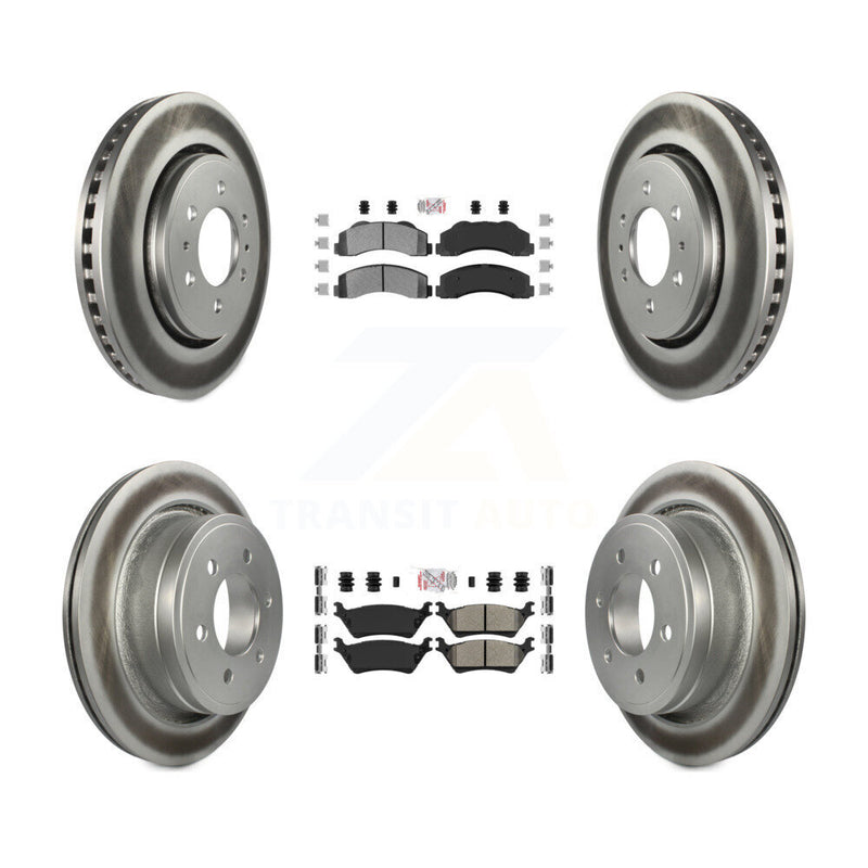 Transit Auto KGA-105291 Disc Brake Kit for 2012-2017 Ford F-150 - Front and Rear
