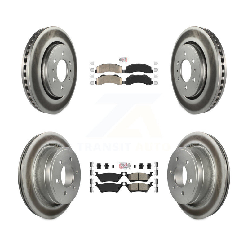 Transit Auto KGA-105292 Disc Brake Kit for 2012-2017 Ford F-150 - Front and Rear