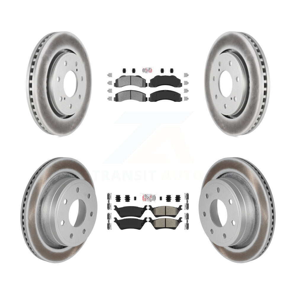 Transit Auto KGA-105293 Disc Brake Kit for 2012-2014 Ford F-150 - Front and Rear