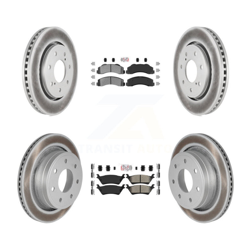 Transit Auto KGA-105293 Disc Brake Kit for 2012-2014 Ford F-150 - Front and Rear