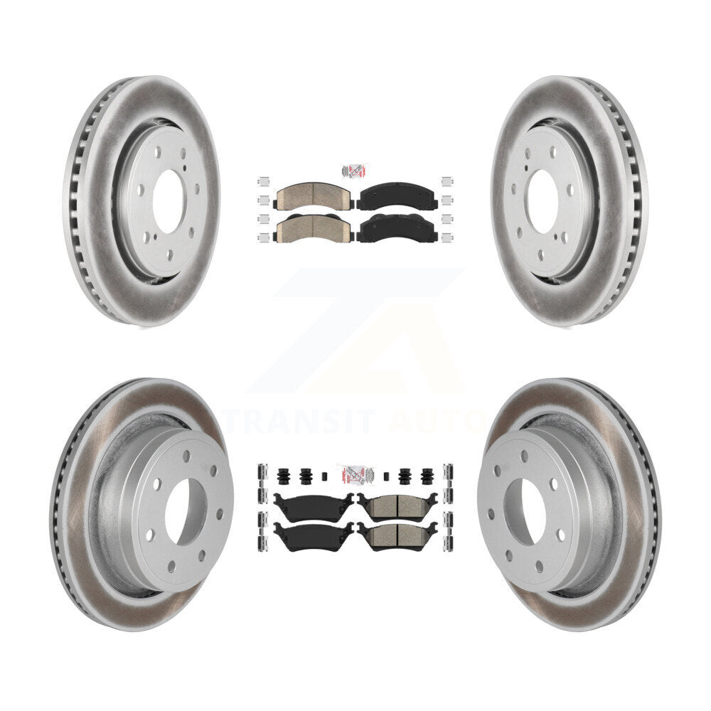 Transit Auto KGA-105294 Disc Brake Kit for 2012-2014 Ford F-150 - Front and Rear