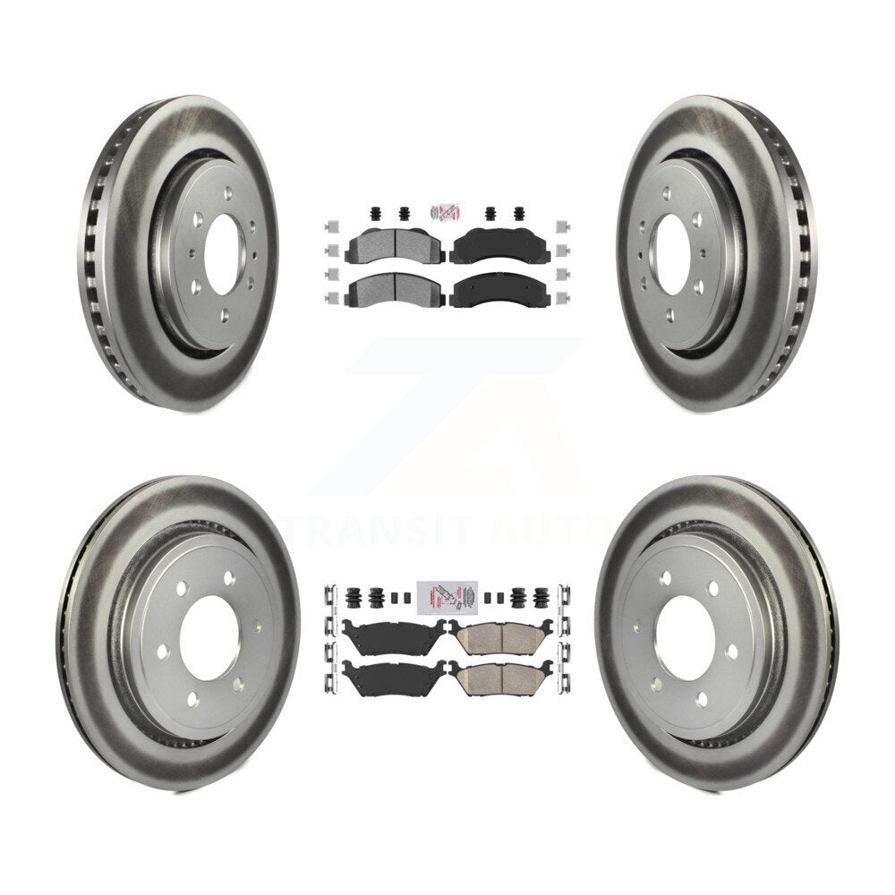 Transit Auto KGA-105295 Disc Brake Kit for 2015-2017 Ford F-150 - Front and Rear
