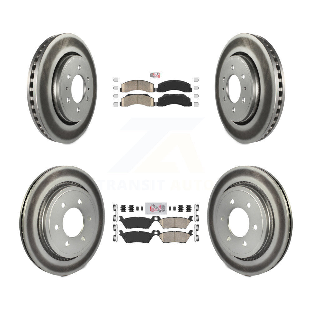 Transit Auto KGA-105296 Disc Brake Kit for 2015-2017 Ford F-150 - Front and Rear