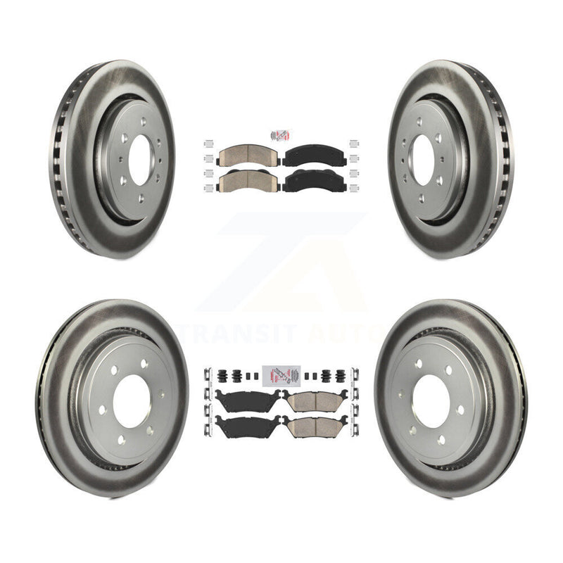 Transit Auto KGA-105296 Disc Brake Kit for 2015-2017 Ford F-150 - Front and Rear