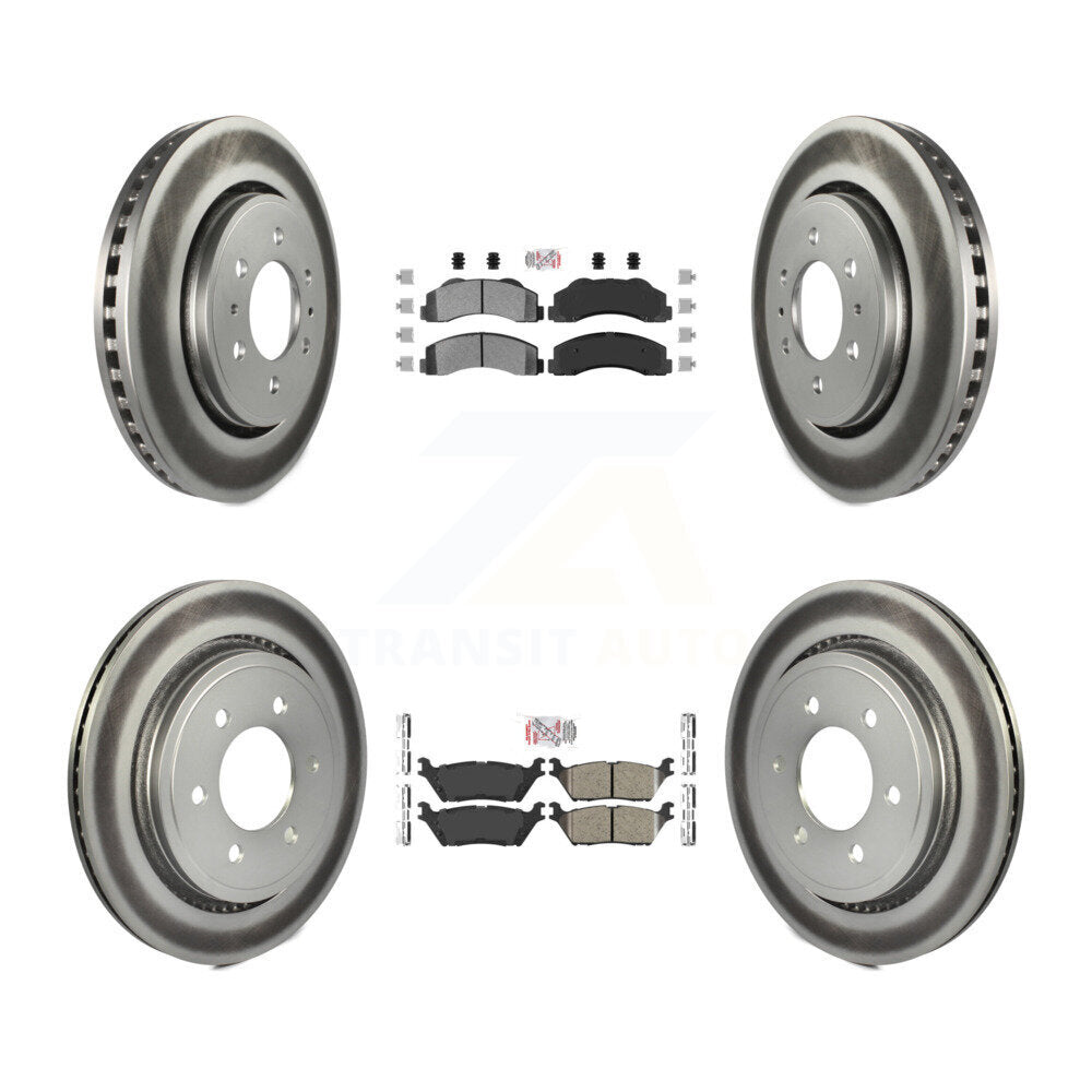 Transit Auto KGA-105297 Disc Brake Kit for 2015-2017 Ford F-150 - Front and Rear