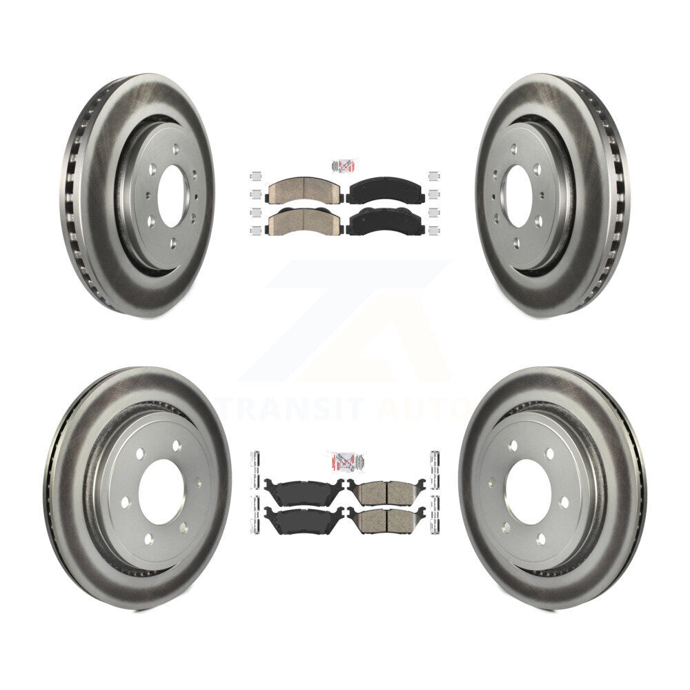 Transit Auto KGA-105298 Disc Brake Kit for 2015-2017 Ford F-150 - Front and Rear