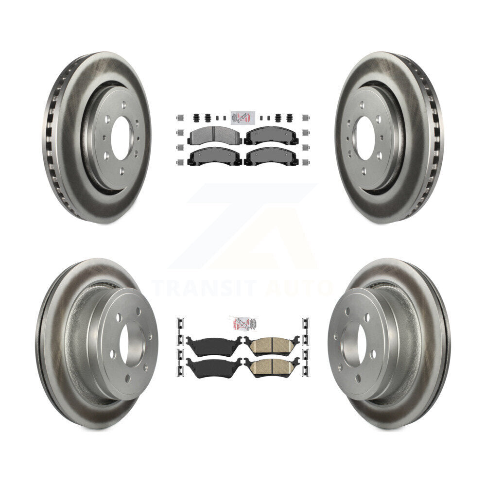 Transit Auto KGA-105299 Disc Brake Kit for 2018-2020 Ford F-150 - Front and Rear