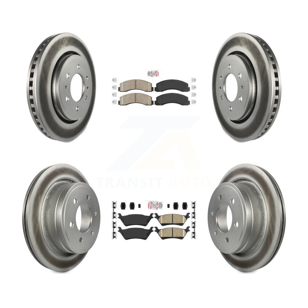 Transit Auto KGA-105302 Disc Brake Kit for 2018-2020 Ford F-150 - Front and Rear