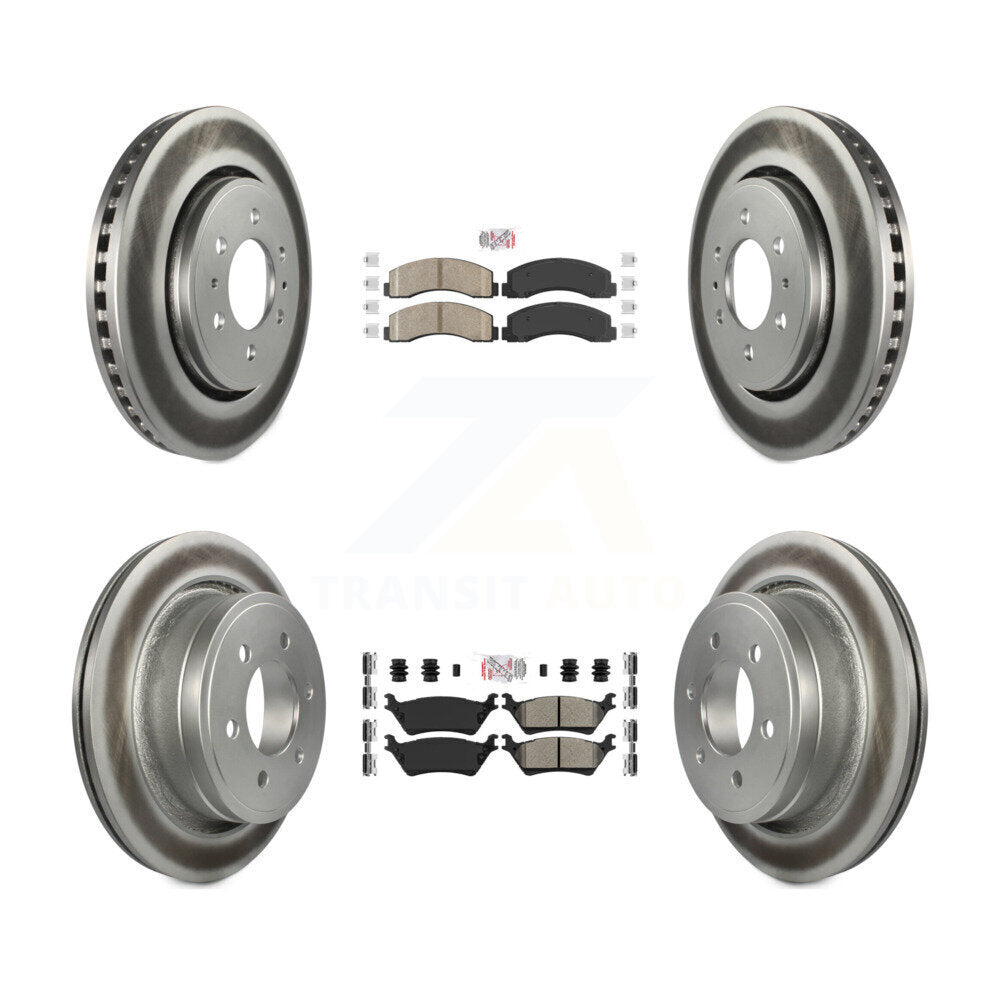 Transit Auto KGA-105304 Disc Brake Kit for 2018-2020 Ford F-150 - Front and Rear