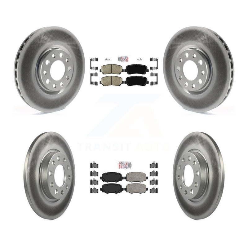 Transit Auto KGA-105306 Disc Brake Kit for 2015-2017 Chrysler 200 - Front and Rear