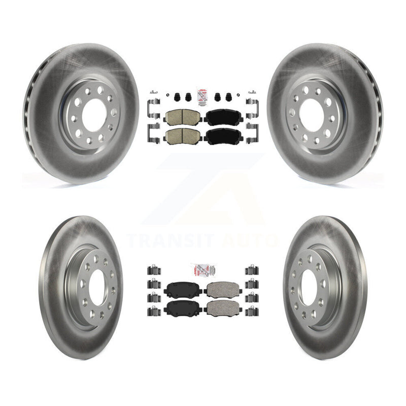 Transit Auto KGA-105307 Disc Brake Kit for 2015-2017 Chrysler 200 - Front and Rear
