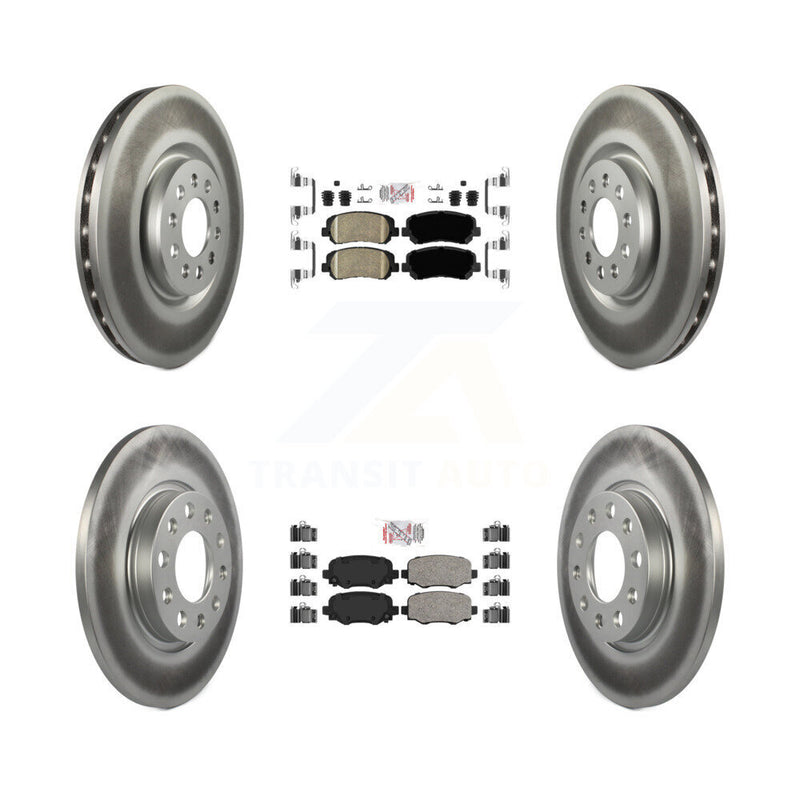 Transit Auto KGA-105308 Disc Brake Kit for 2015-2017 Chrysler 200 - Front and Rear