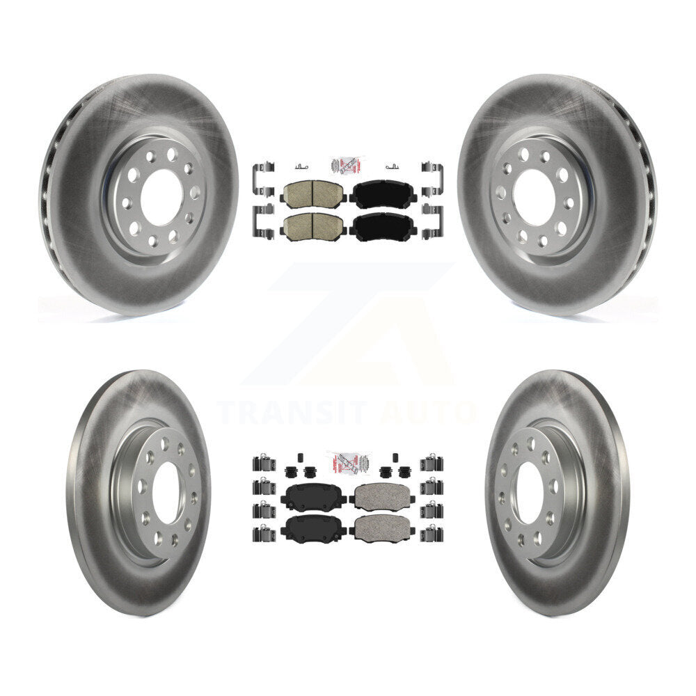 Transit Auto KGA-105309 Disc Brake Kit for 2015-2017 Chrysler 200 - Front and Rear