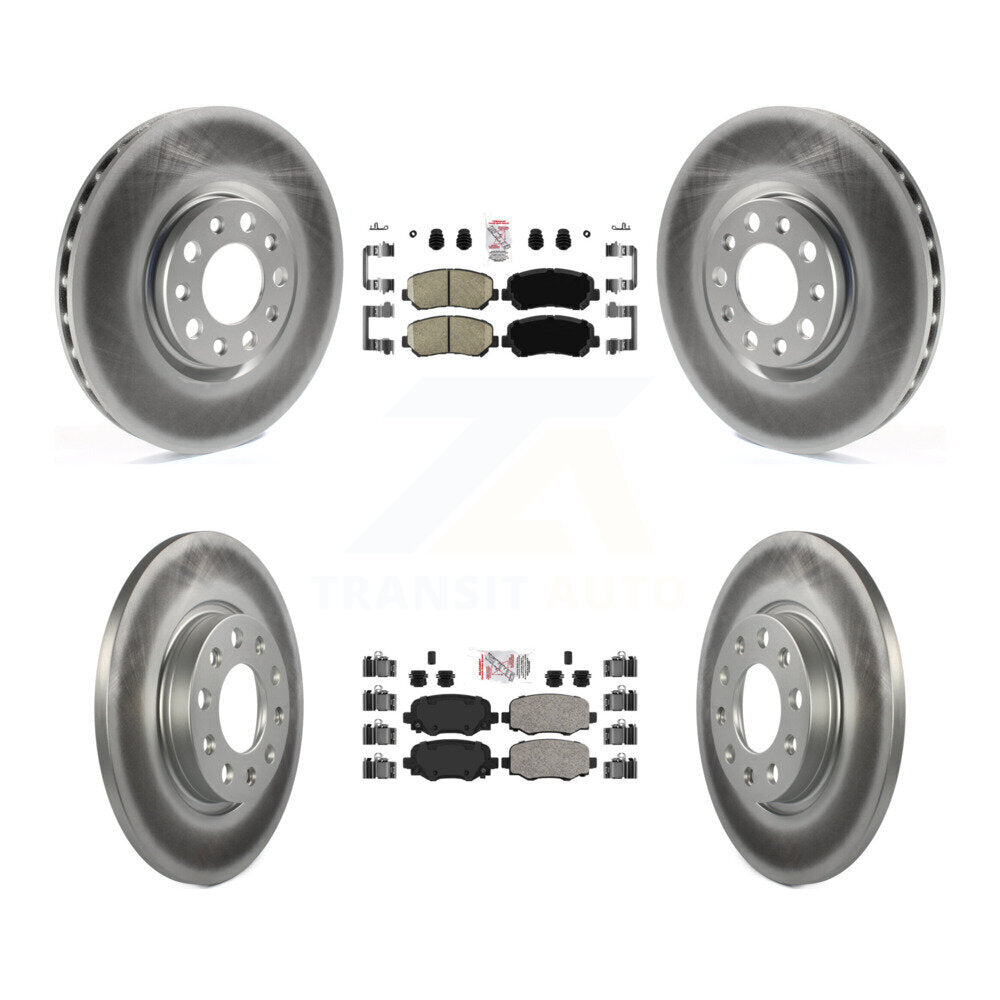 Transit Auto KGA-105310 Disc Brake Kit for 2015-2017 Chrysler 200 - Front and Rear