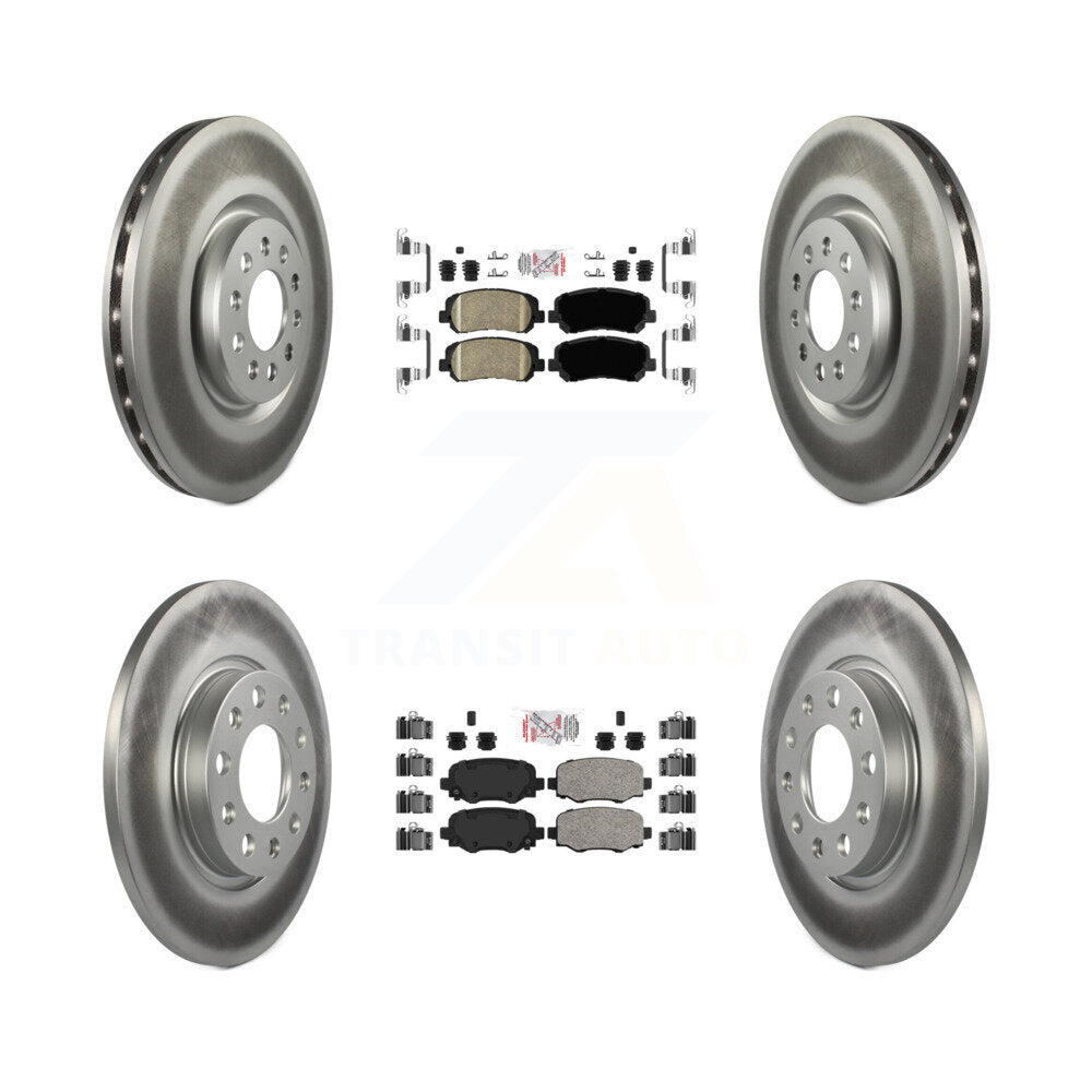 Transit Auto KGA-105311 Disc Brake Kit for 2015-2017 Chrysler 200 - Front and Rear