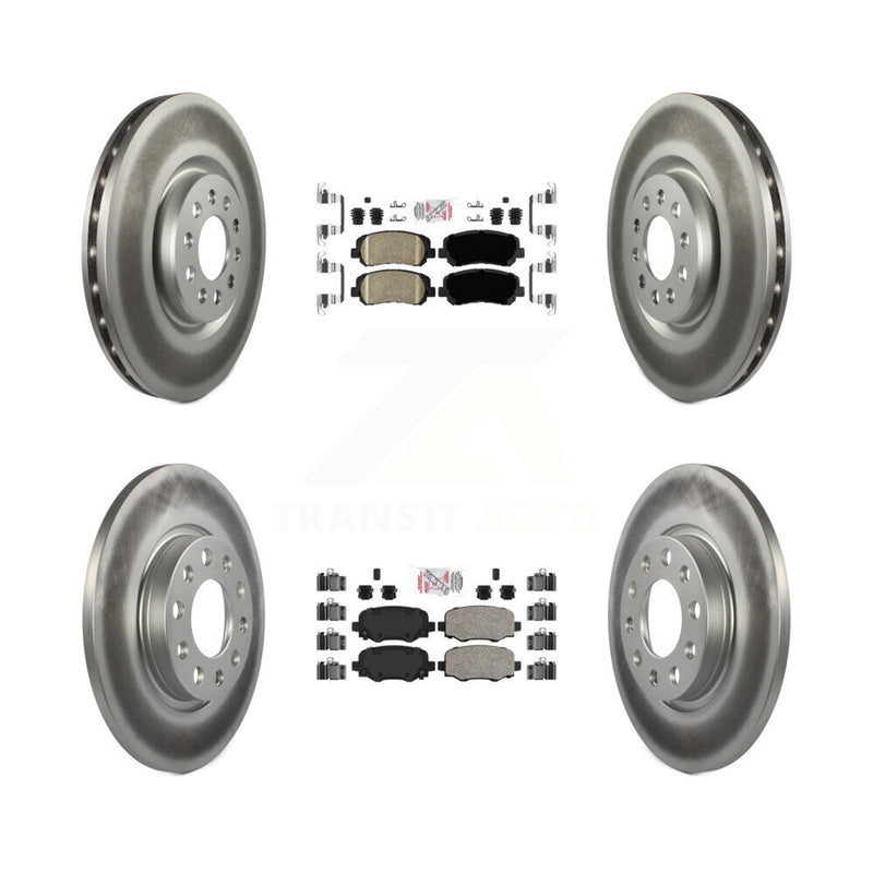 Transit Auto KGA-105311 Disc Brake Kit for 2015-2017 Chrysler 200 - Front and Rear