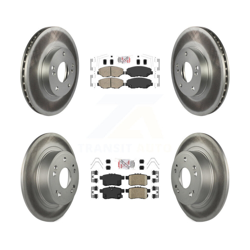 Transit Auto KGA-105315 Disc Brake Kit for 2008-2017 Honda Accord - Front and Rear