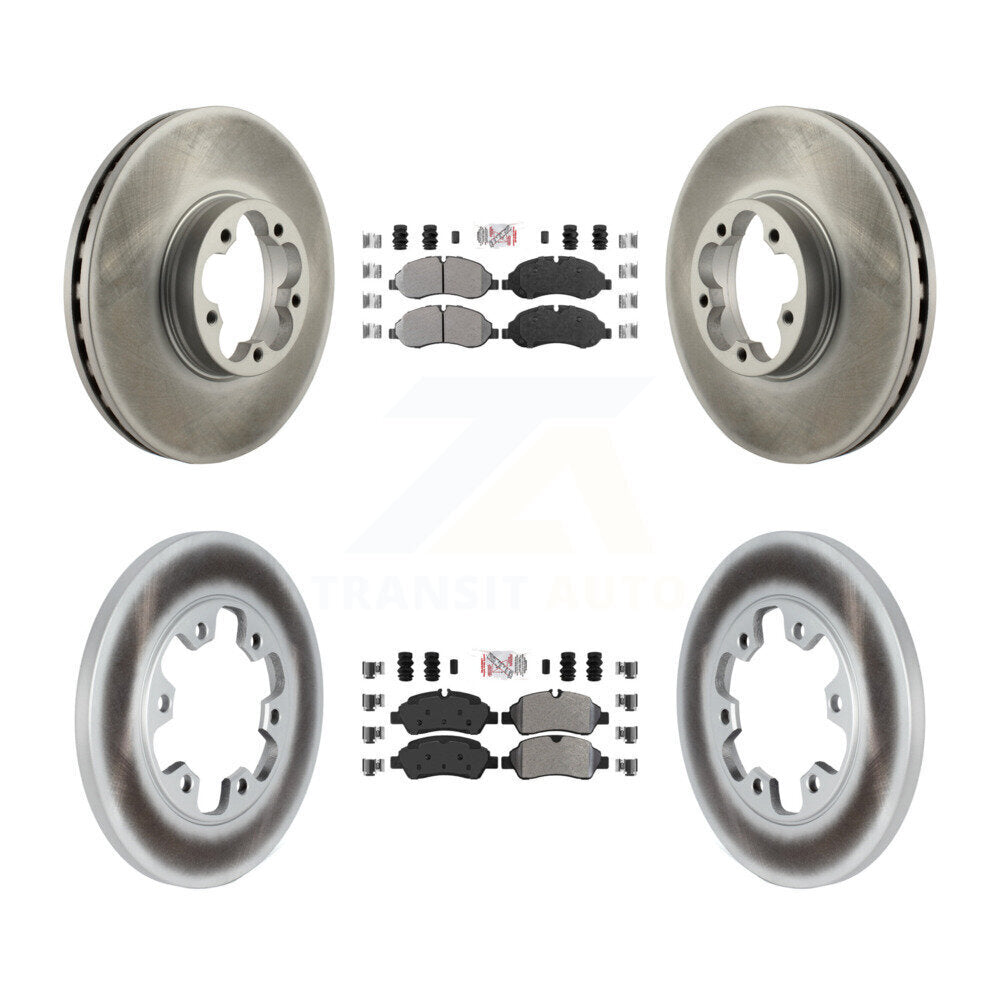 Transit Auto KGA-105320 Disc Brake Kit for 2015-2019 Ford Transit-350 HD - Front and Rear