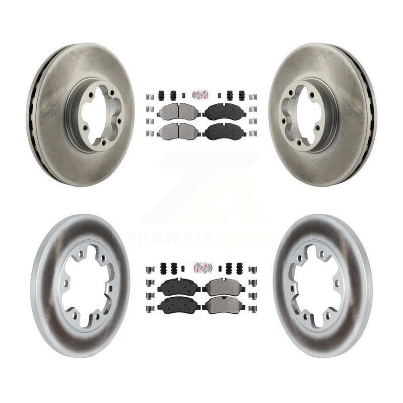 Transit Auto KGA-105320 Disc Brake Kit for 2015-2019 Ford Transit-350 HD - Front and Rear