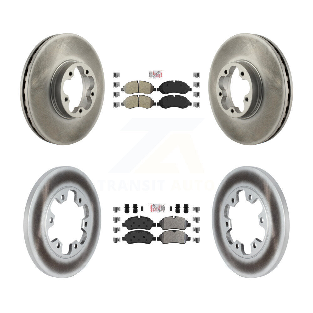 Transit Auto KGA-105321 Disc Brake Kit for 2015-2019 Ford Transit-350 HD - Front and Rear