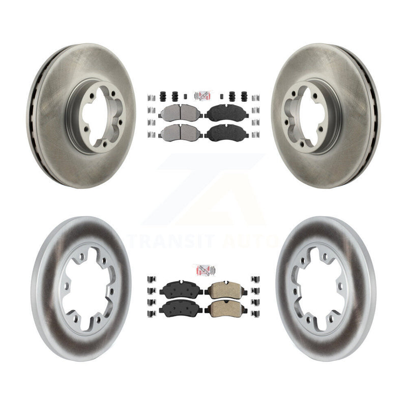 Transit Auto KGA-105322 Disc Brake Kit for 2015-2019 Ford Transit-350 HD - Front and Rear