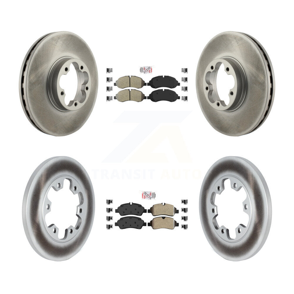 Transit Auto KGA-105323 Disc Brake Kit for 2015-2019 Ford Transit-350 HD - Front and Rear