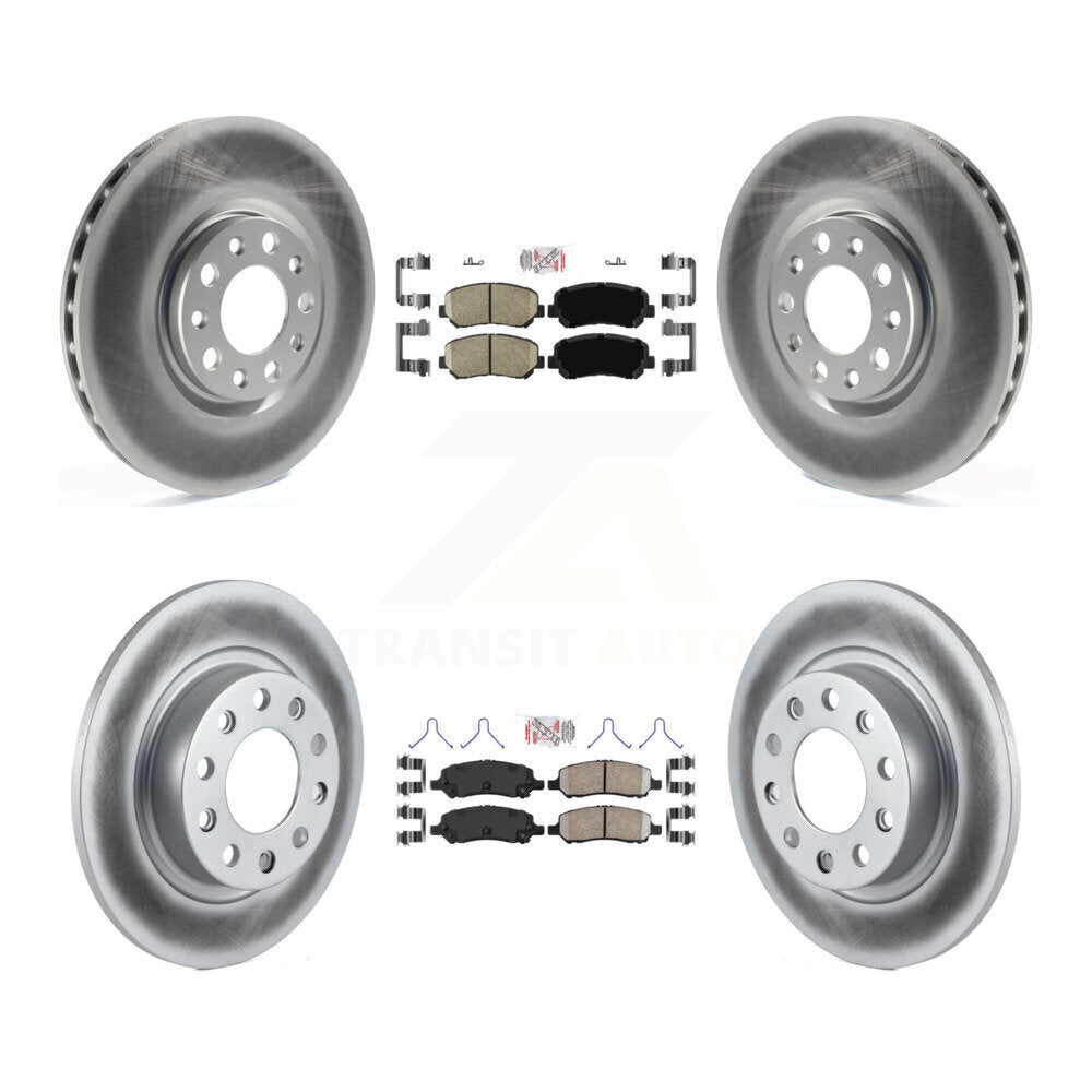 Transit Auto KGA-105329 Disc Brake Kit for 2013-2016 Dodge Dart - Front and Rear