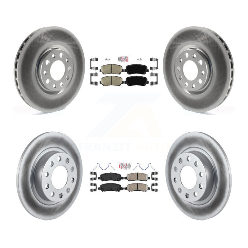 Transit Auto KGA-105329 Disc Brake Kit for 2013-2016 Dodge Dart - Front and Rear