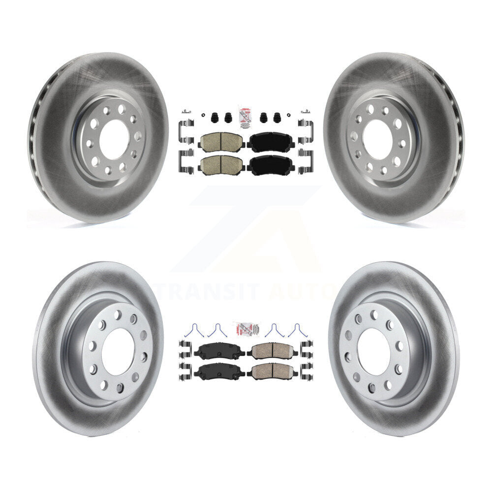Transit Auto KGA-105330 Disc Brake Kit for 2013-2016 Dodge Dart - Front and Rear