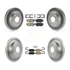 Transit Auto KGA-105333 Disc Brake Kit for 2011 Hyundai Accent - Front and Rear
