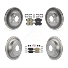 Transit Auto KGA-105334 Disc Brake Kit for 2011 Hyundai Accent - Front and Rear