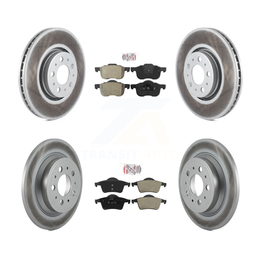 Transit Auto KGA-105335 Disc Brake Kit for 2008 Volvo S60 - Front and Rear
