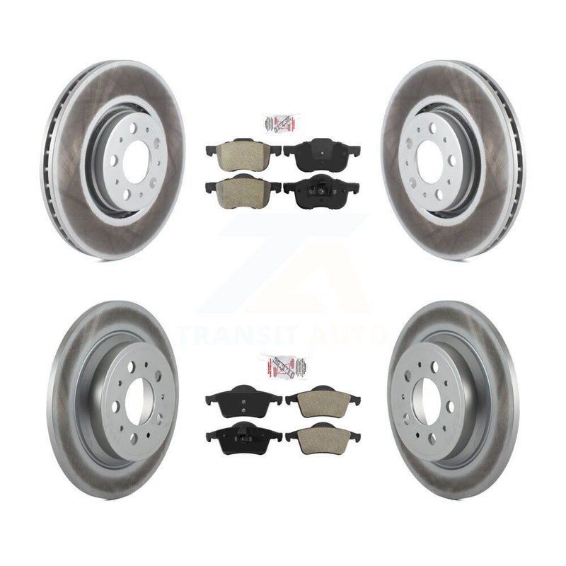 Transit Auto KGA-105335 Disc Brake Kit for 2008 Volvo S60 - Front and Rear