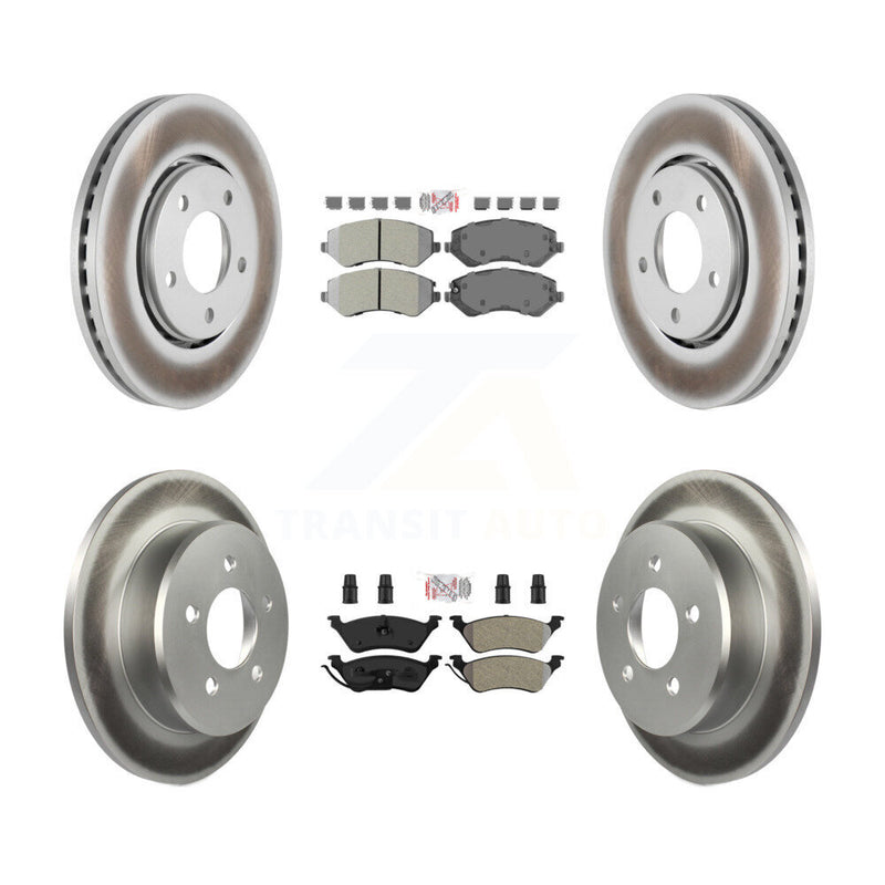 Transit Auto KGA-105342 Disc Brake Kit for 2001-2007 Dodge Caravan, Chrysler Town & Country and More - Front and Rear