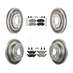 Transit Auto KGA-105343 Disc Brake Kit for 2001-2007 Dodge Caravan, Chrysler Town & Country and More - Front and Rear