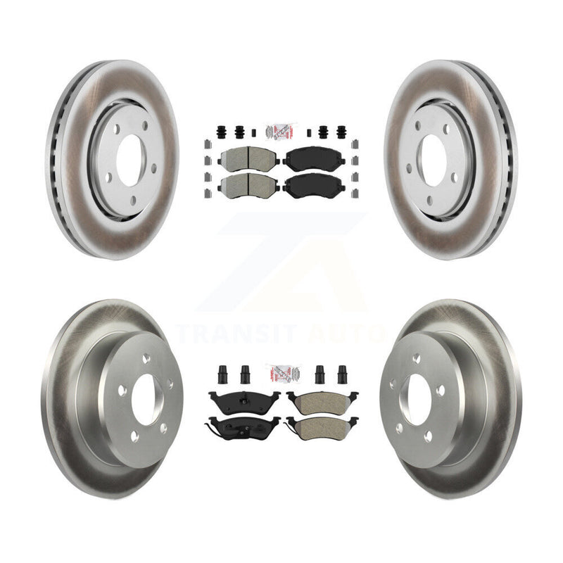Transit Auto KGA-105343 Disc Brake Kit for 2001-2007 Dodge Caravan, Chrysler Town & Country and More - Front and Rear